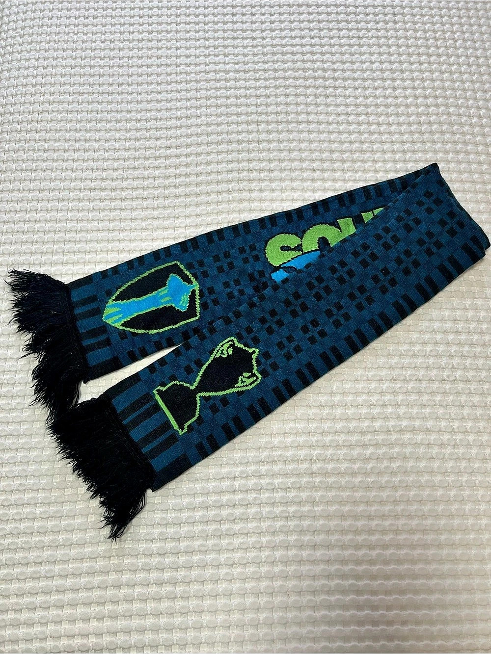 Sounders FC Scarf Blue & Black
